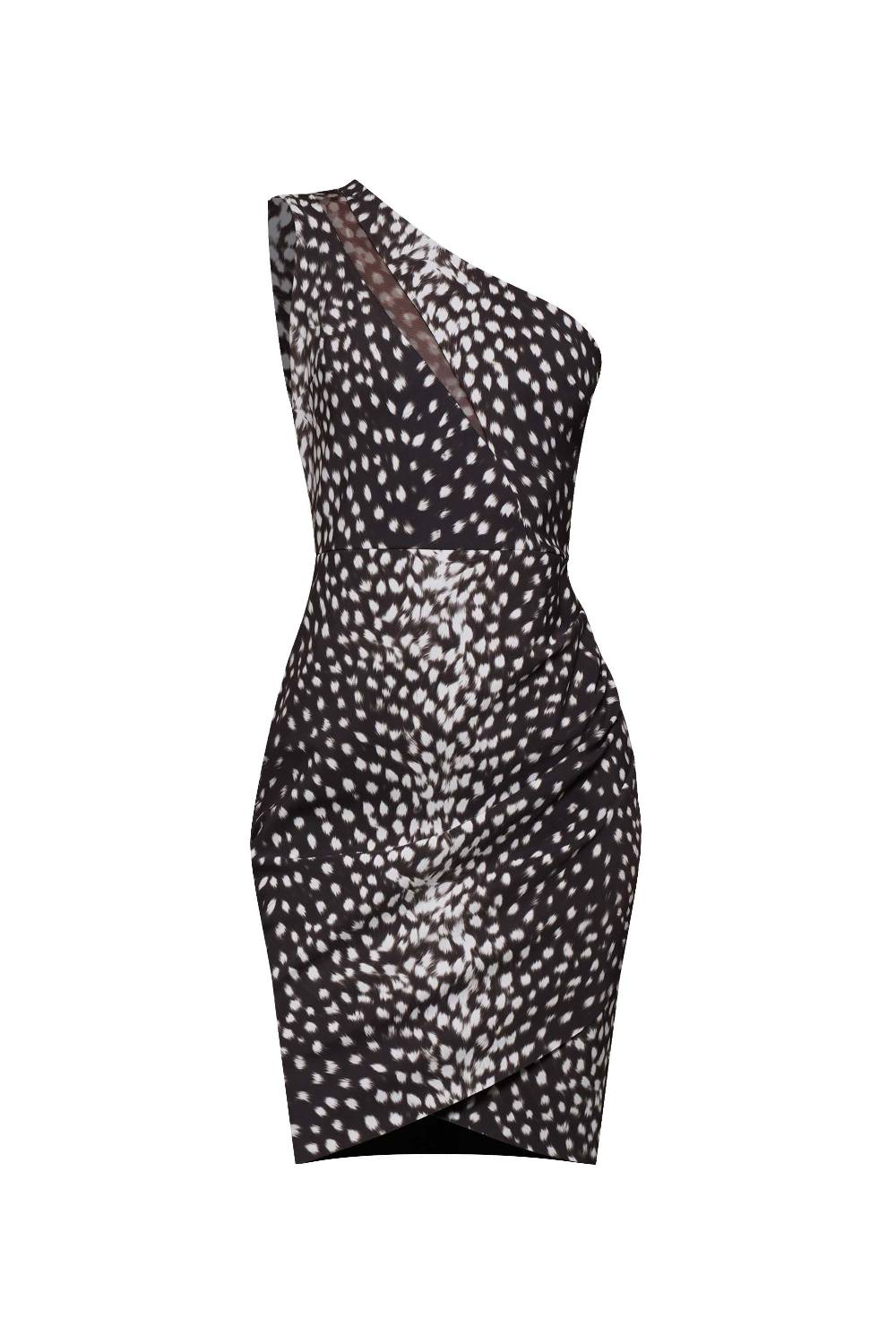 La Petite Robe Di Chiara Boni thalia illusion printed dress Prezzo Ridotto