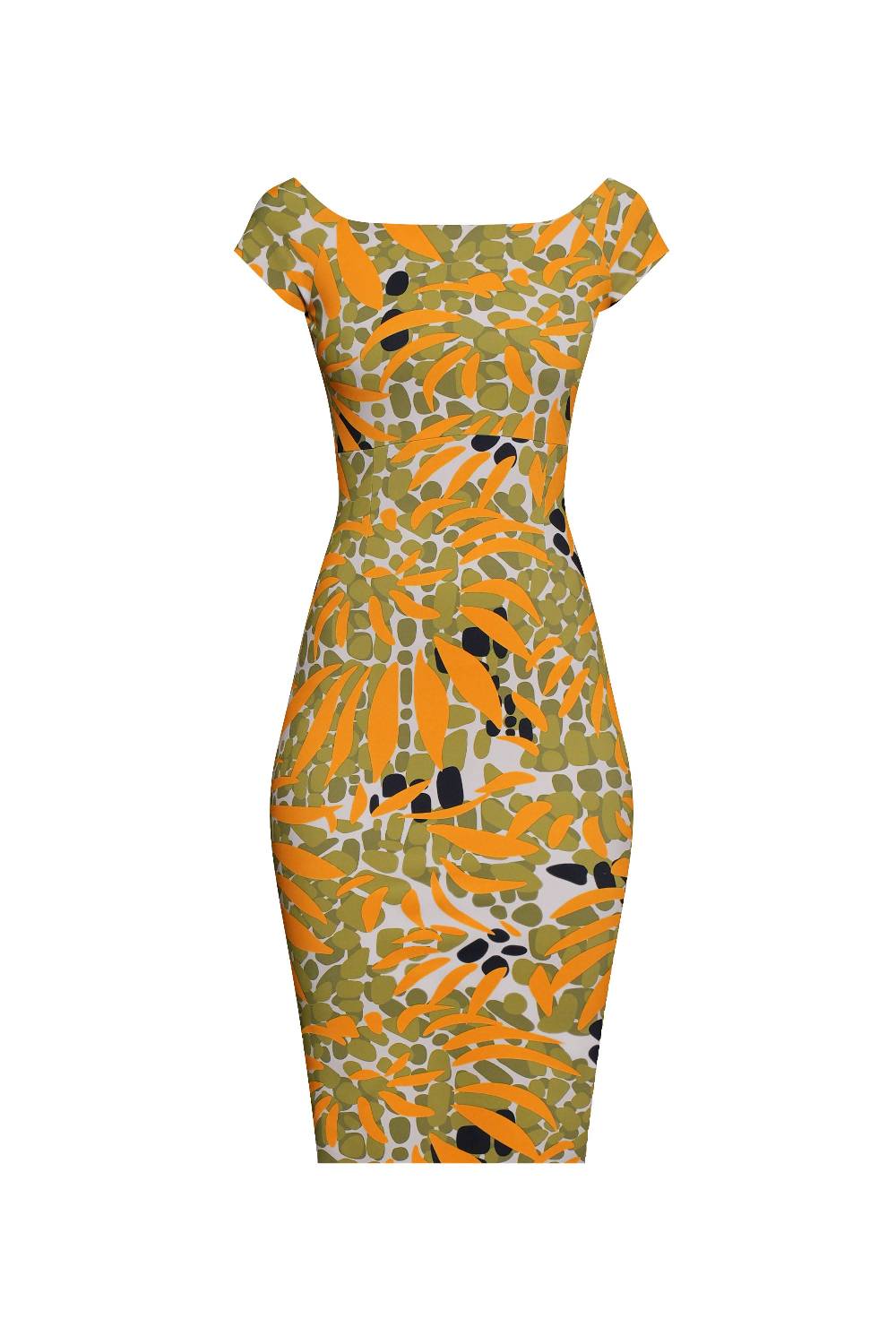 La Petite Robe Di Chiara Boni toffee printed dress Convenienza