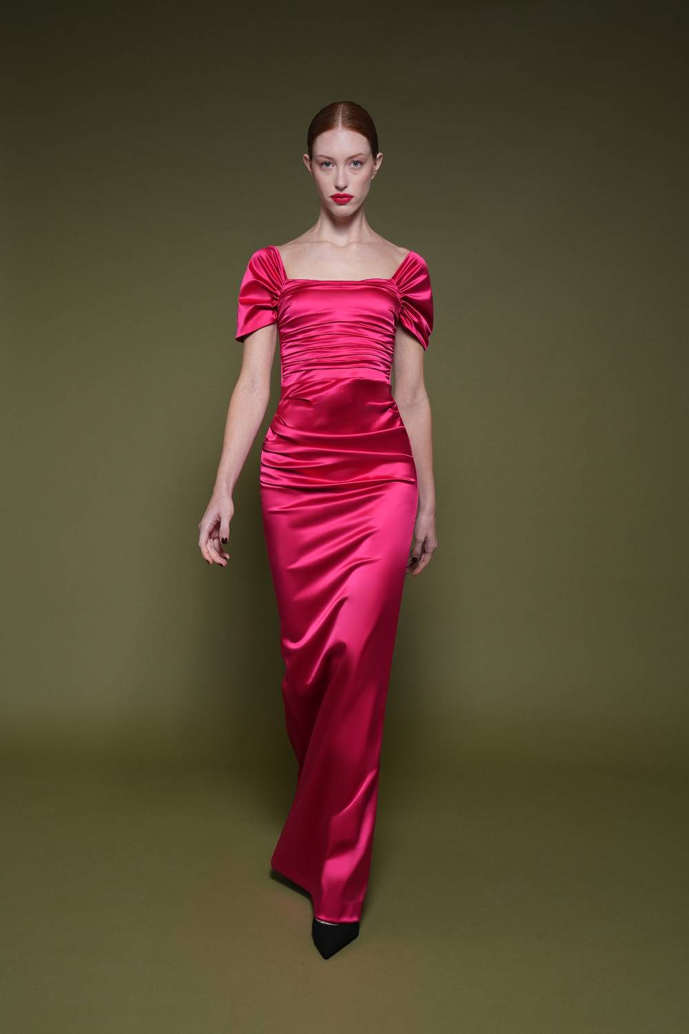 La Petite Robe Di Chiara Boni yudali satin gown Sconto
