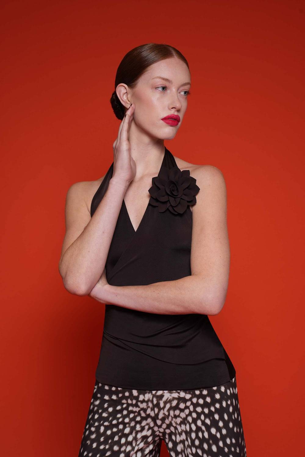La Petite Robe Di Chiara Boni flower brooch Vendita Economica