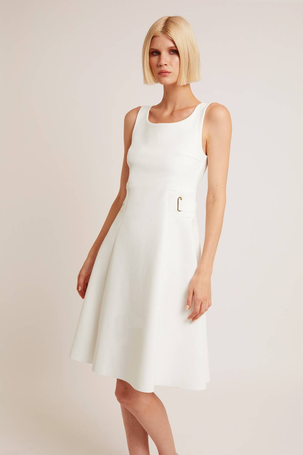 La Petite Robe Di Chiara Boni macadamia dress Offerta