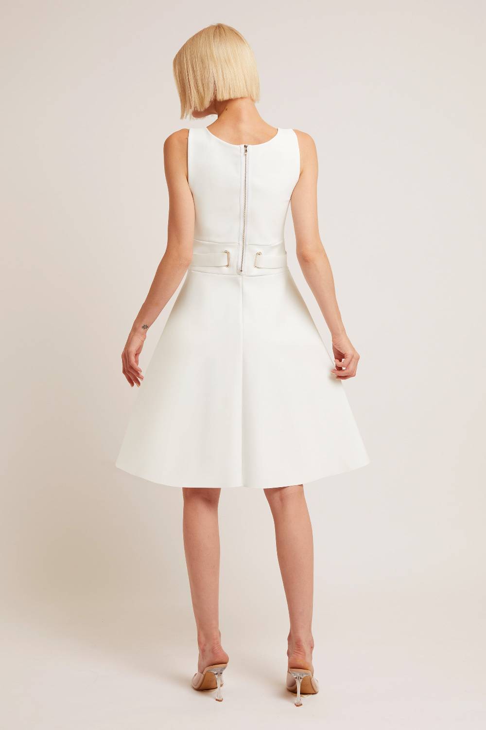 La Petite Robe Di Chiara Boni macadamia dress Offerta