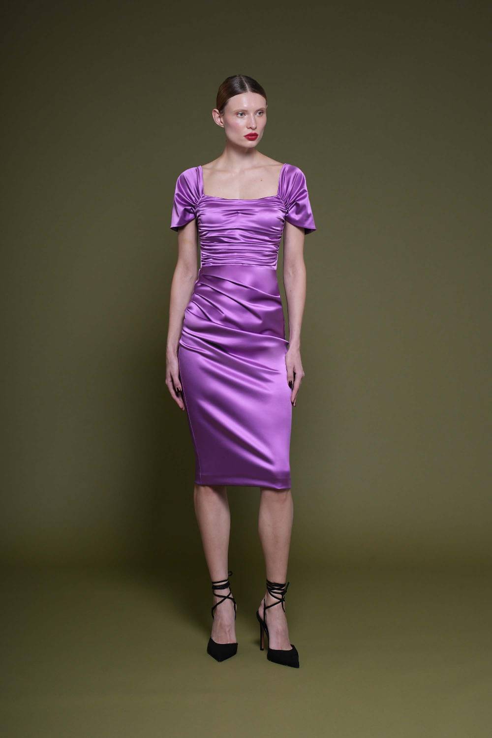 La Petite Robe Di Chiara Boni yudali satin dress Saldi