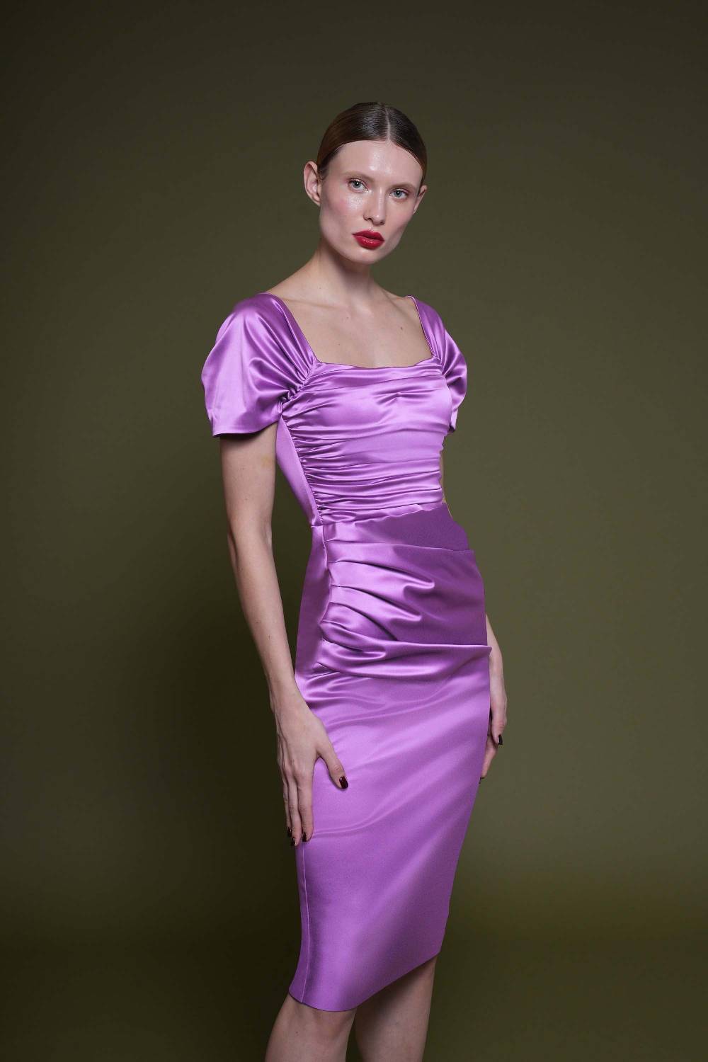 La Petite Robe Di Chiara Boni yudali satin dress Saldi