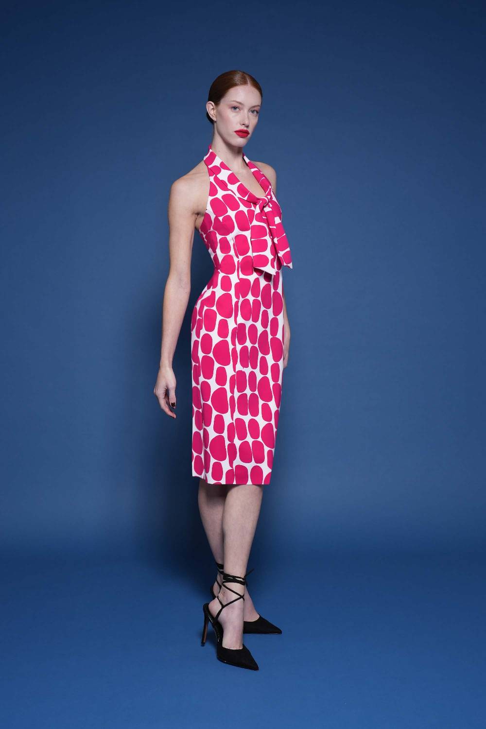La Petite Robe Di Chiara Boni bambi printed dress Pezzi Unici