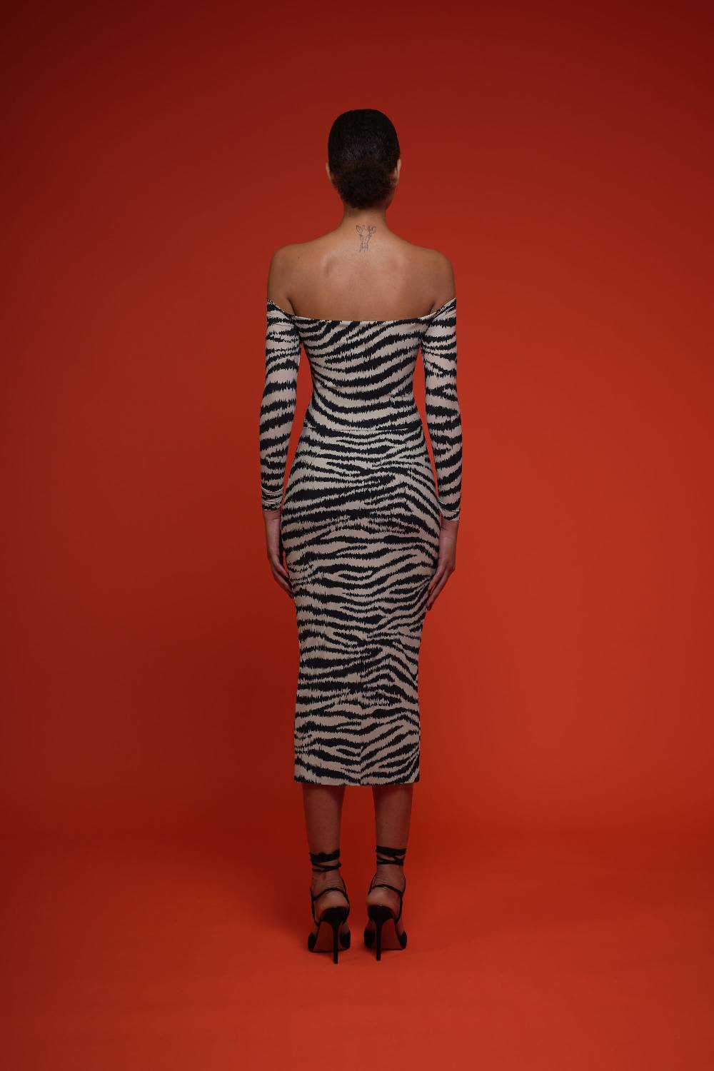 La Petite Robe Di Chiara Boni yu printed midi dress Promozione Limitata