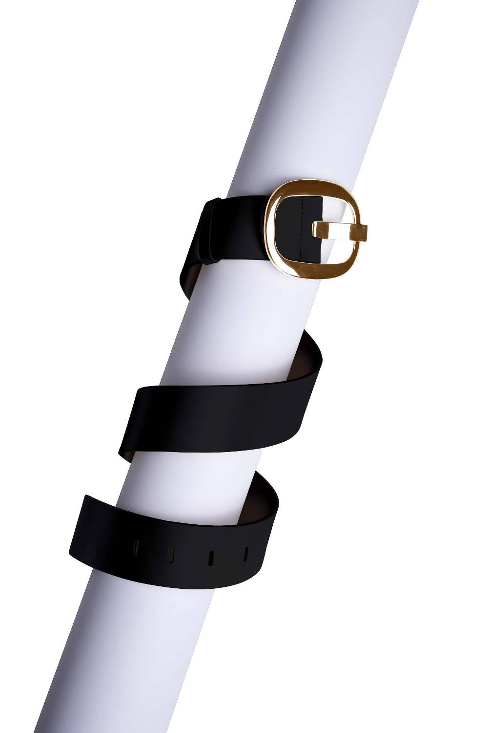 La Petite Robe Di Chiara Boni leather belt with metallic buckle Online