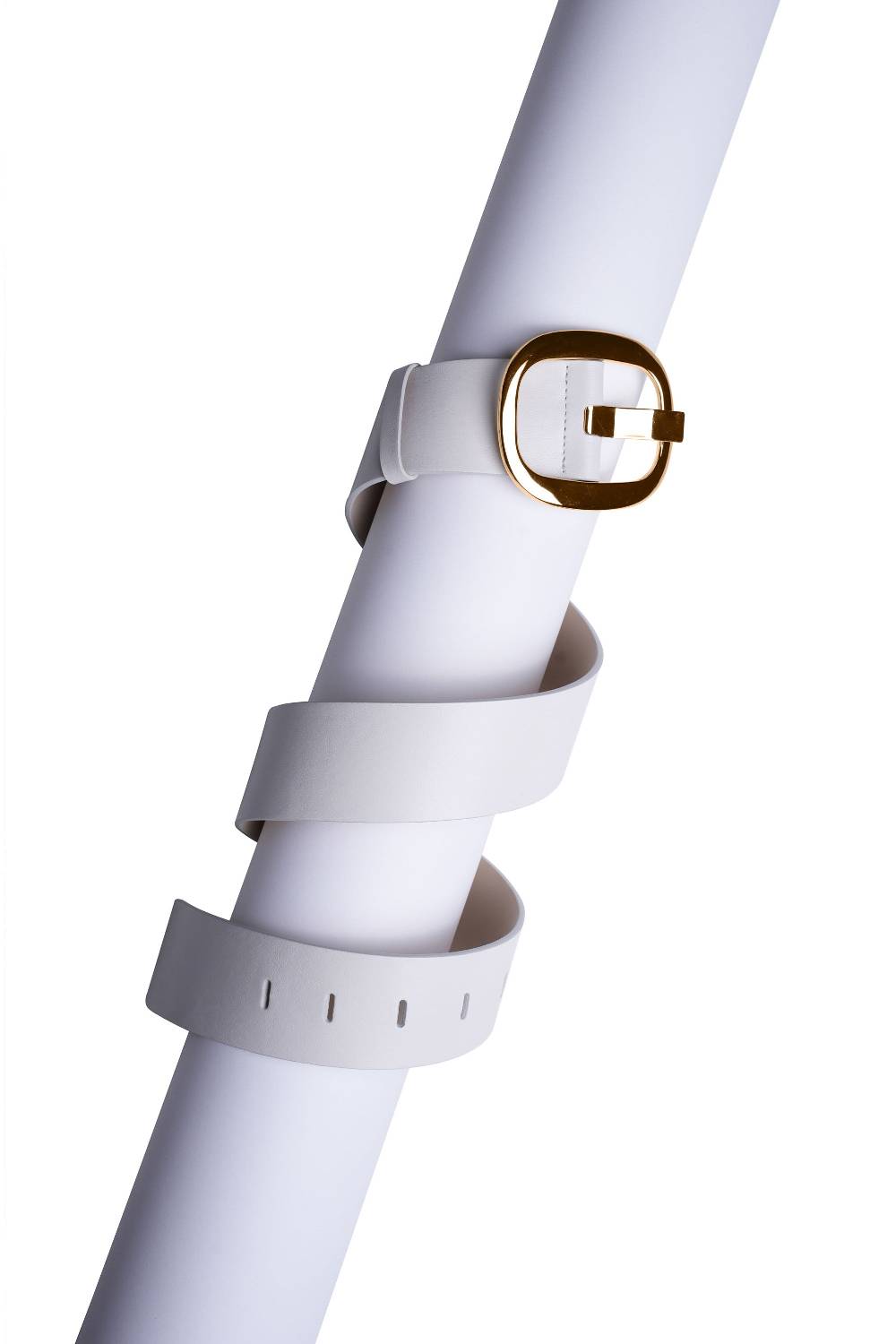 La Petite Robe Di Chiara Boni leather belt with metallic buckle Outlet