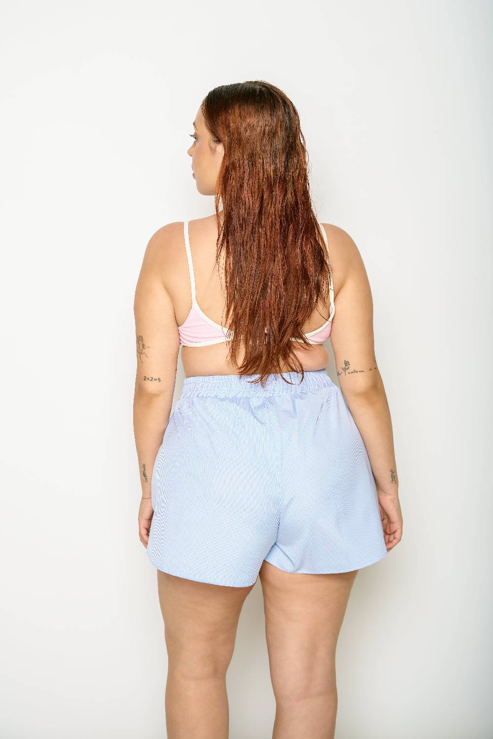 Not After Ten "NAT" STRIPED SHORTS Moda