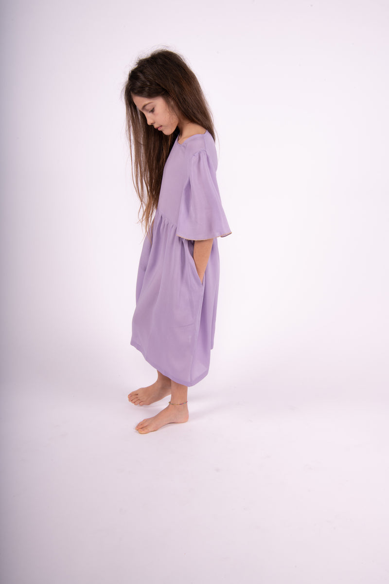 Olive E Miele ABITO DOROTHEA LILAC Negozio