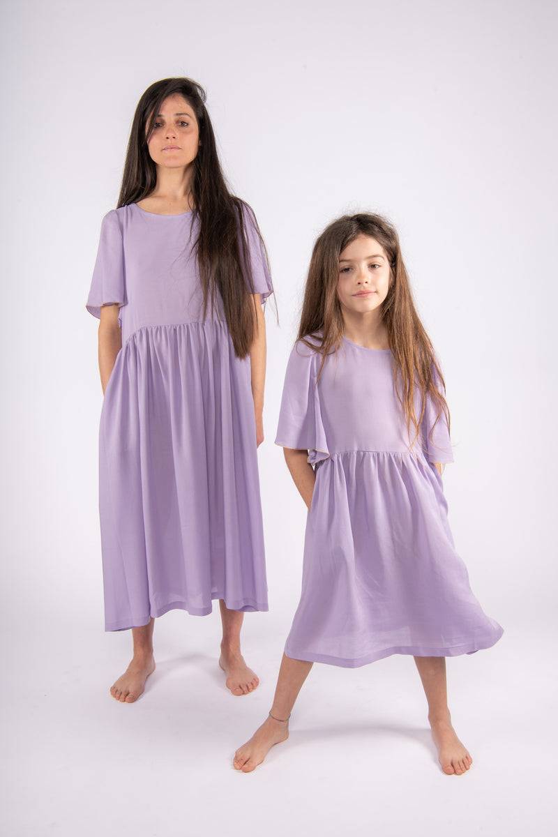 Olive E Miele ABITO DOROTHEA LILAC Negozio