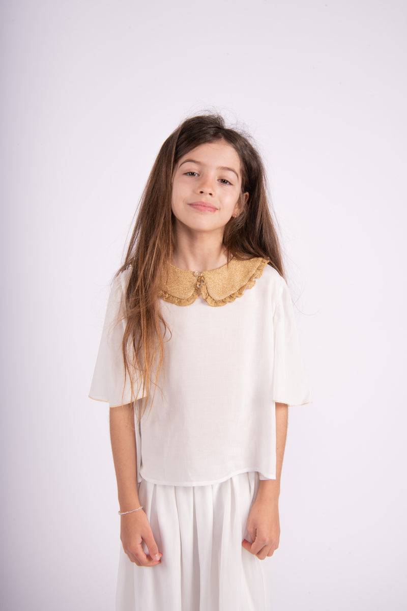 Olive E Miele BLOUSA DORA LATTE In Linea