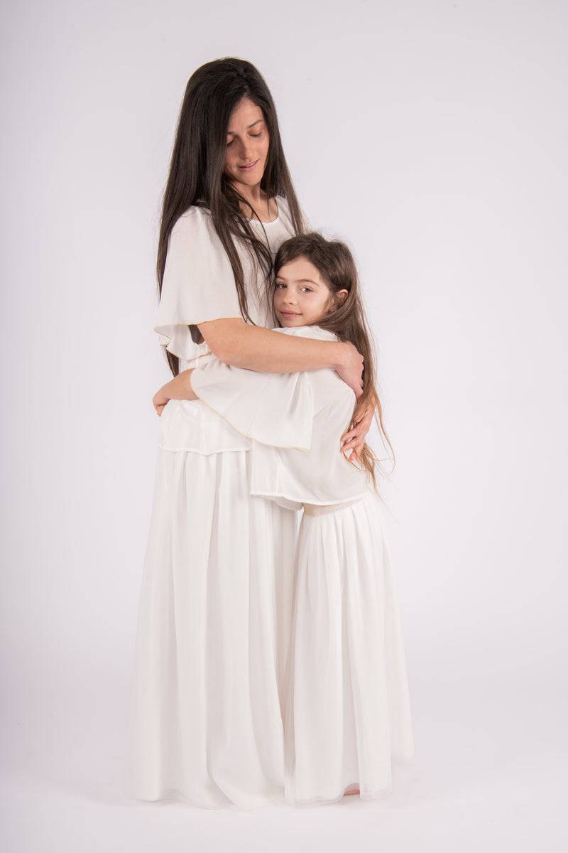 Olive E Miele GONNA MERRY WHITE Fino Al -60%