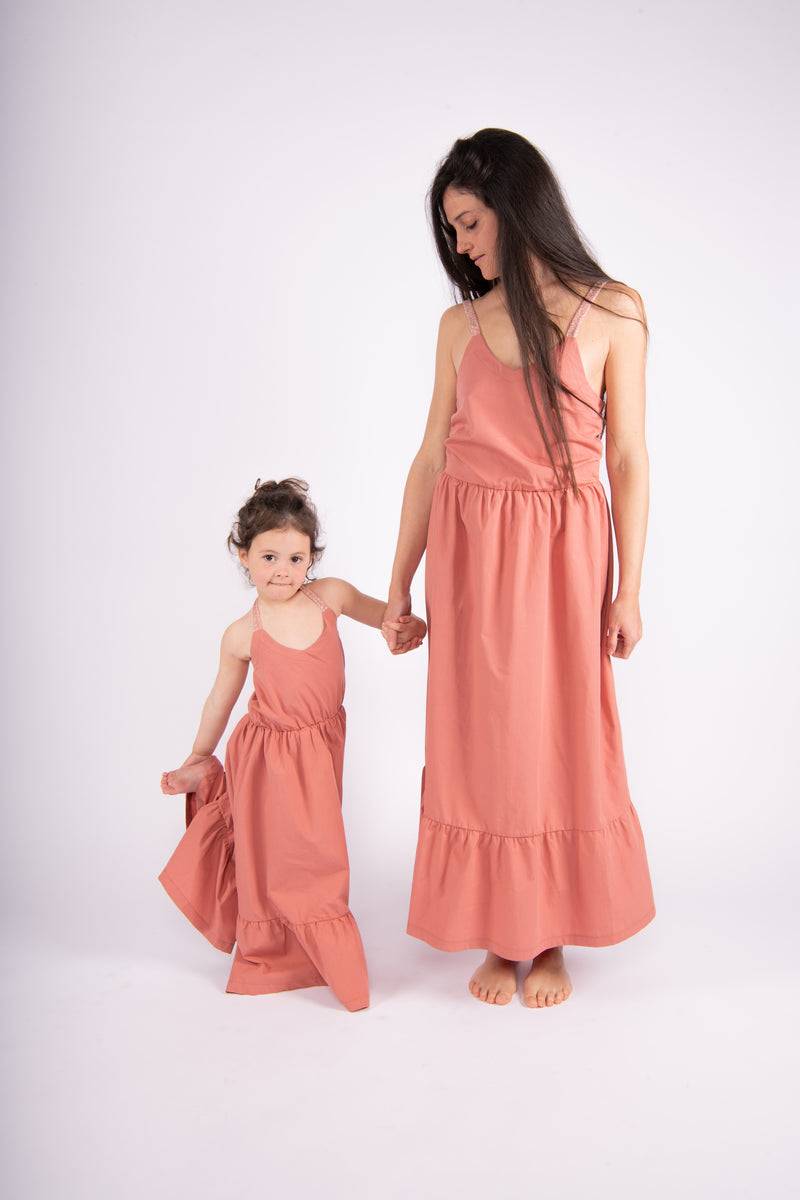 Olive E Miele ABITO ANNABELLE ARGILLA Shopping Online
