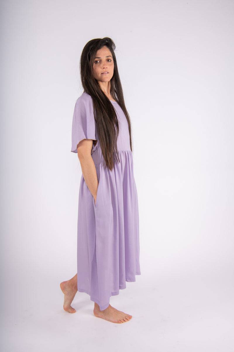 Olive E Miele MiniMe abito Dorothea lilac Sconto