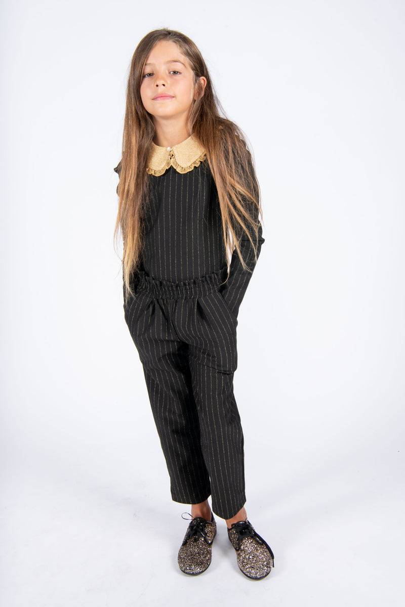 Olive E Miele MAGLIA BETH GESSATO LUREX