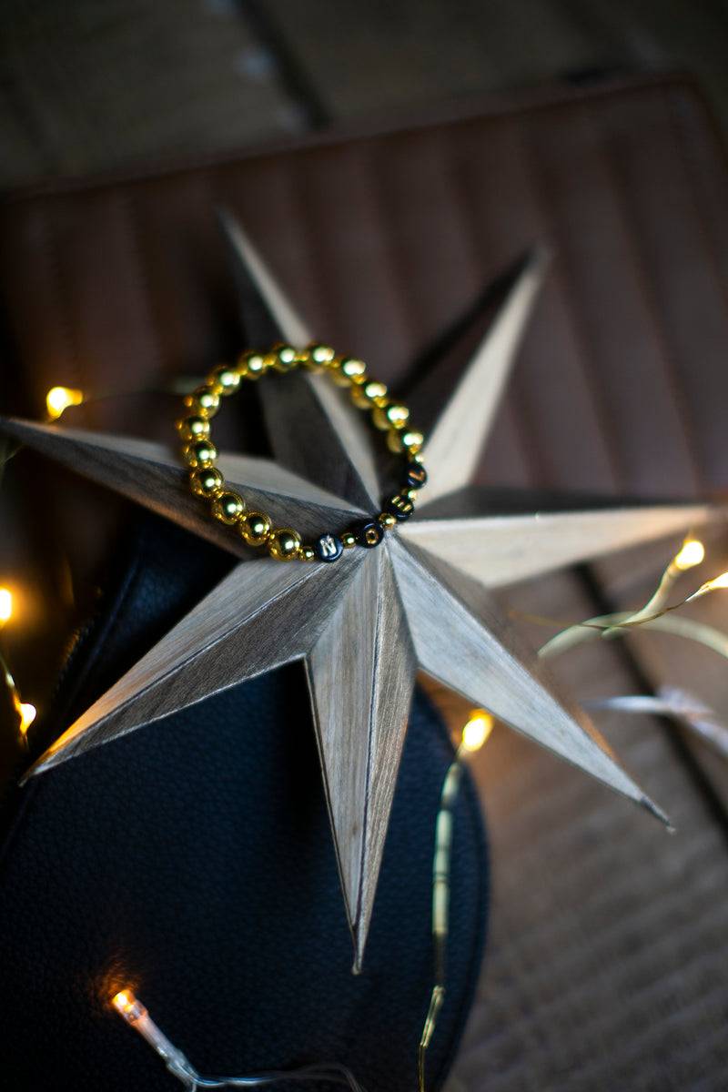 Olive E Miele BRACELET GOLD BEADS Saldi