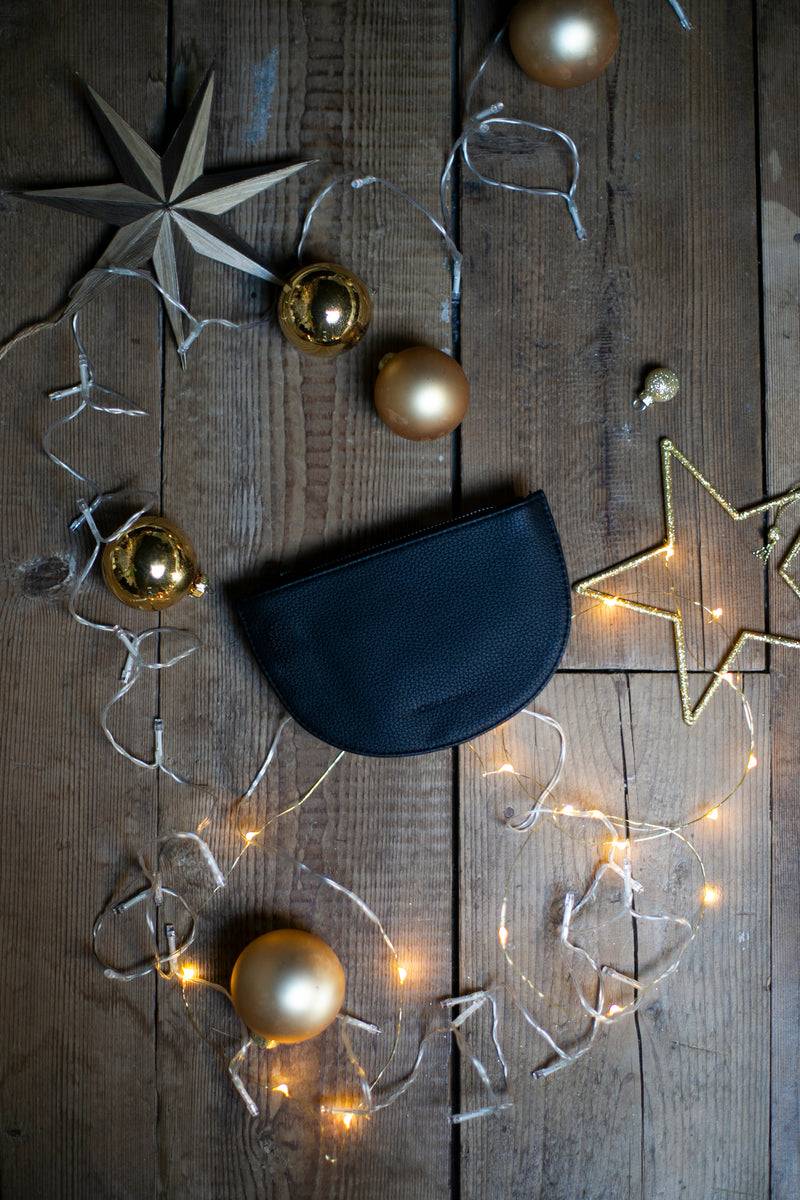 Olive E Miele HALF MOON WALLET NERO Negozio