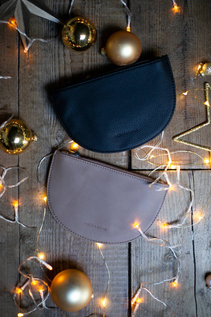 Olive E Miele HALF MOON WALLET NERO Negozio