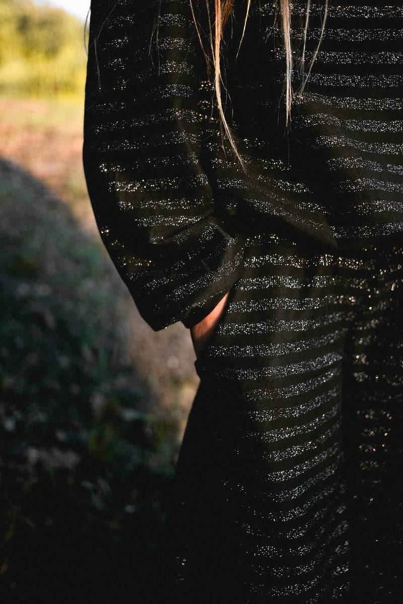 Olive E Miele MAGLIA AVALON LUREX Qualità Garantita
