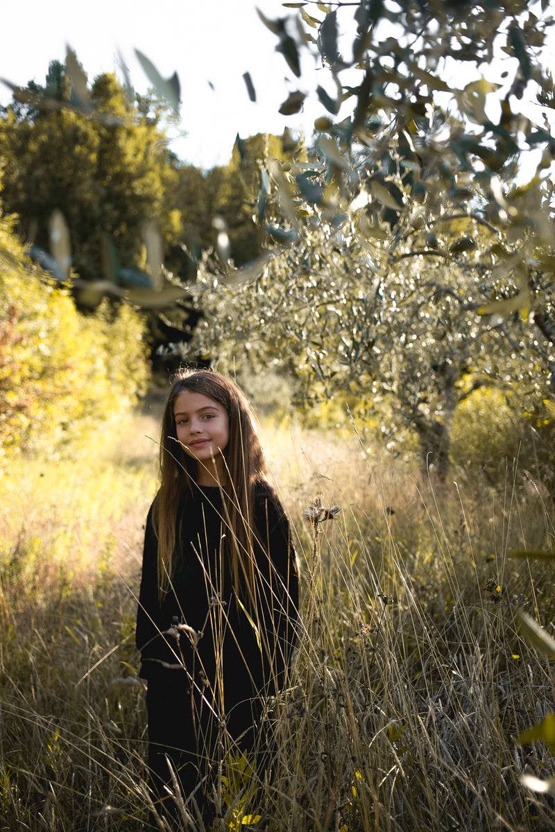 Olive E Miele MAGLIA AVALON NERO WOOL Negozi Online