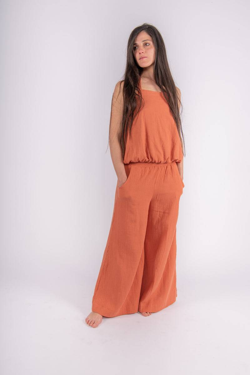 Olive E Miele PANTALONE MOLLIE ARGILLA Italia