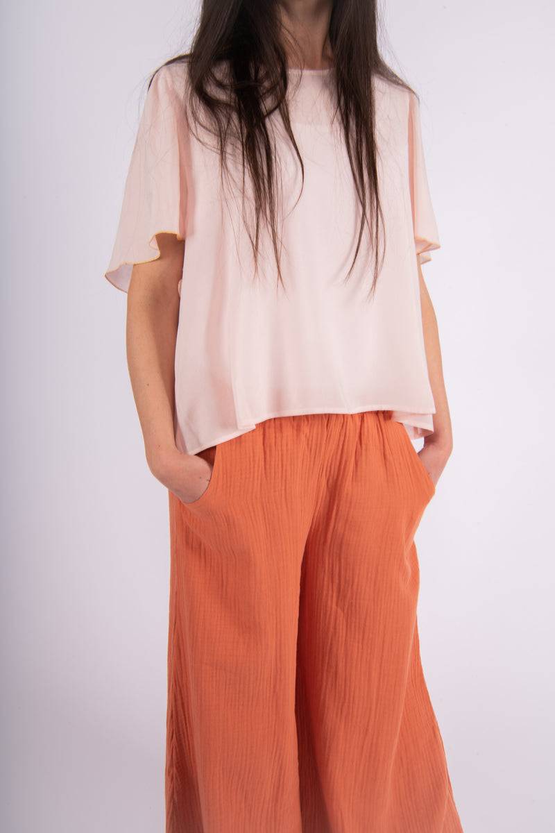 Olive E Miele PANTALONE MOLLIE ARGILLA Italia