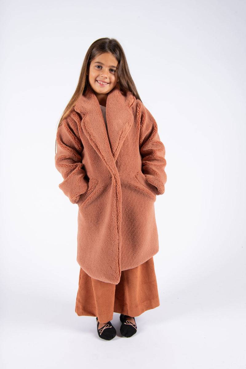 Olive E Miele CAPPOTTO PEGGY MATTONE Sottocosto