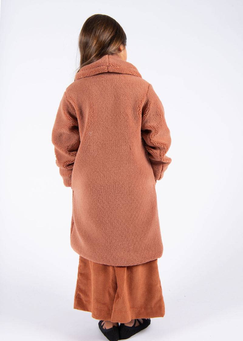 Olive E Miele CAPPOTTO PEGGY MATTONE Sottocosto