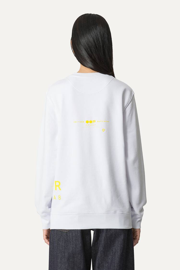 Oof Wear FELPA IN COTONE CON LOGO 4065 - BIANCO I Più Venduti