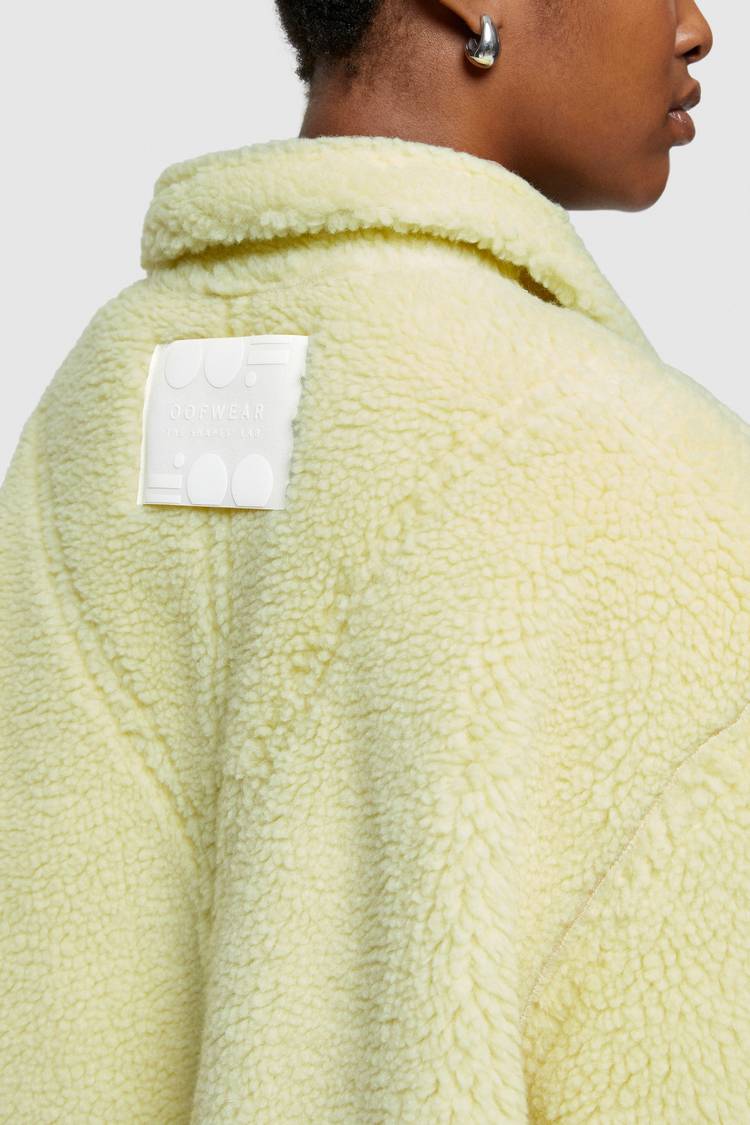 Oof Wear GIACCA CORTA REVERSIBILE 9262 IN ECO-MONTONE - GREGGIO/BANANA Qualità