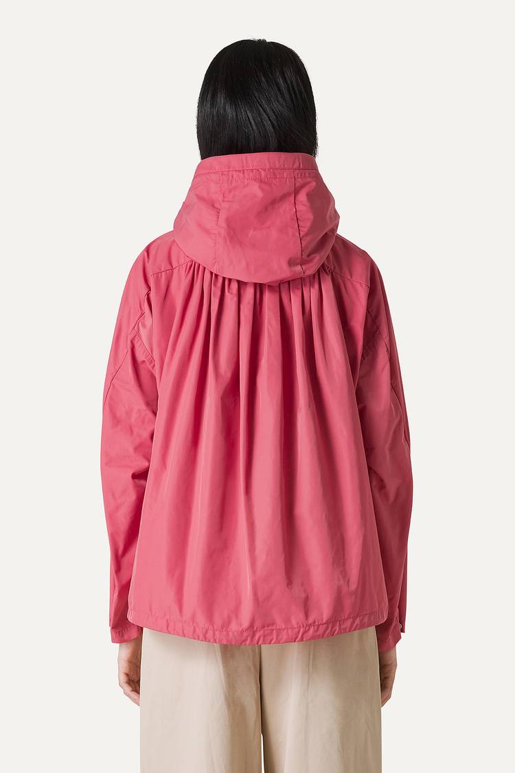 Oof Wear GIACCA CORTA IN NYLON MEMORY CON ARRICIO SULLA SCHIENA 9139 - ROSA ANTICO Economico