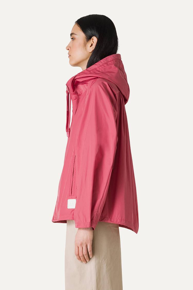 Oof Wear GIACCA CORTA IN NYLON MEMORY CON ARRICIO SULLA SCHIENA 9139 - ROSA ANTICO Economico