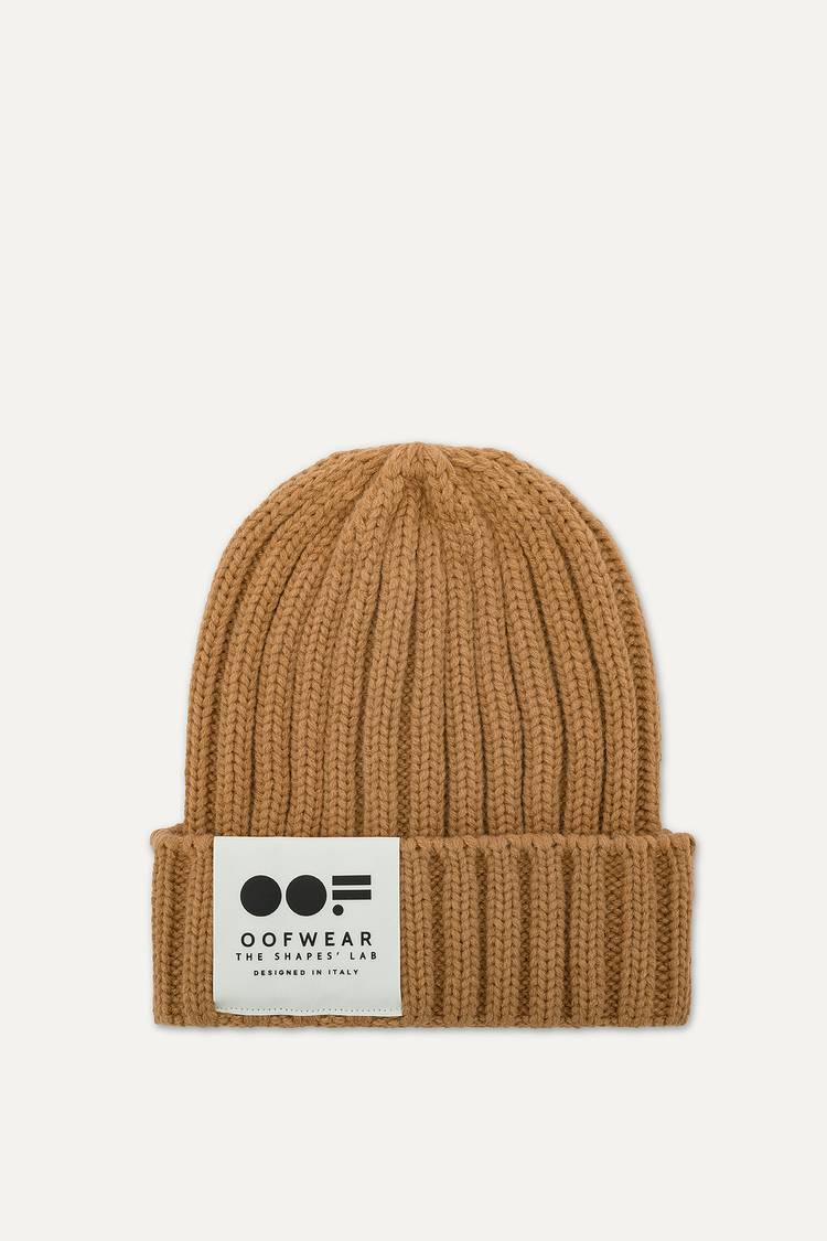 Oof Wear CAPPELLO CON FRONTINO IN ECO-MONTONE 2014 - CAMMELLO Negozio