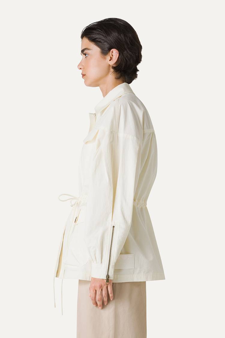 Oof Wear SAHARIANA OVER IN COTONE LEGGERO 9228 - VANIGLIA In Linea