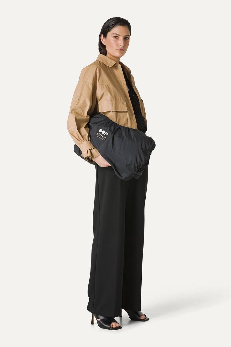Oof Wear GIACCA CORTA IN GABARDINA DI COTONE LEGGERO 9205 - NATURALE Qualità Garantita