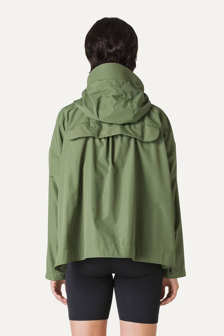 Oof Wear GIACCA CORTA IN NYLON CON INTERNO ARGENTO 9214 - VERDE OLIVA Shopping Online