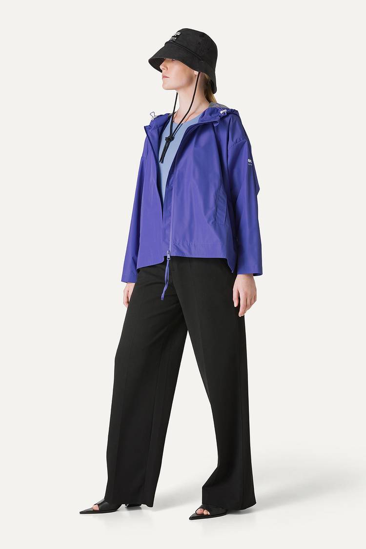 Oof Wear GIACCA CORTA IN NYLON CON INTERNO ARGENTO 9214 - PERVINCA Sottocosto