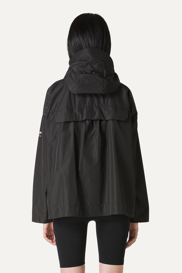 Oof Wear GIACCA CORTA IN NYLON CON INTERNO ARGENTO 9214 - NERO Convenienza