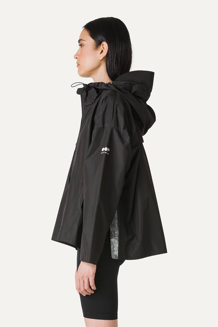 Oof Wear GIACCA CORTA IN NYLON CON INTERNO ARGENTO 9214 - NERO Convenienza