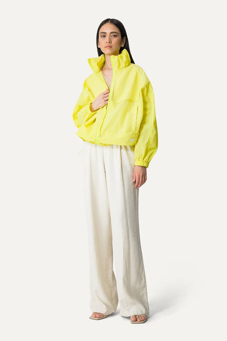 Oof Wear GIACCA CORTA IN NYLON RIPSTOP 9217 - LIME Bestseller