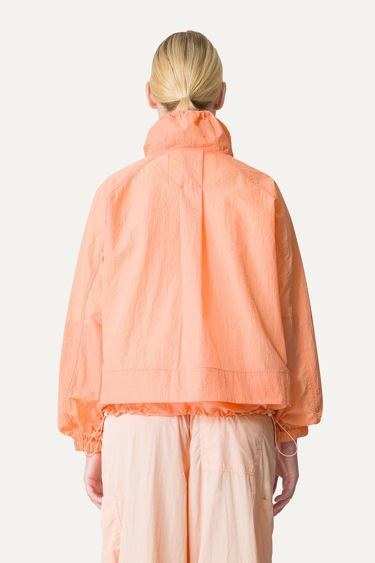 Oof Wear GIACCA CORTA IN NYLON RIPSTOP 9217 - ALBICOCCA Sconto