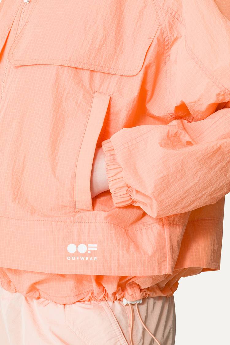 Oof Wear GIACCA CORTA IN NYLON RIPSTOP 9217 - ALBICOCCA Sconto