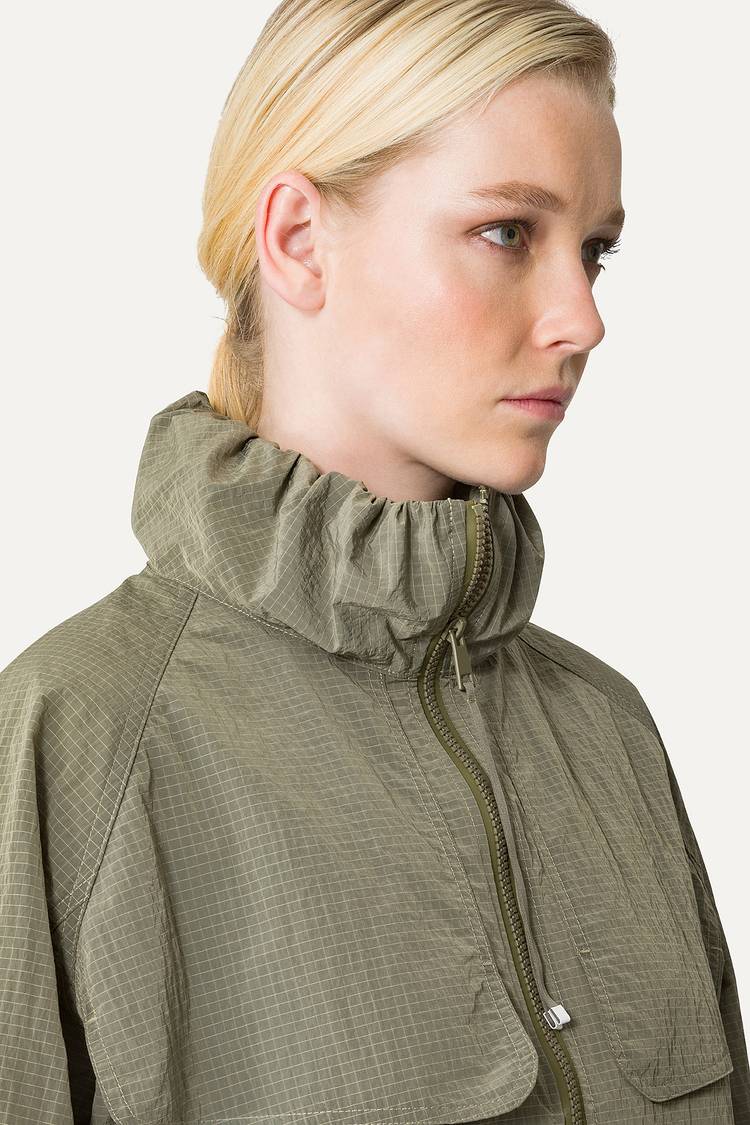 Oof Wear GIACCA CORTA IN NYLON RIPSTOP 9217 - ARMY Offerta