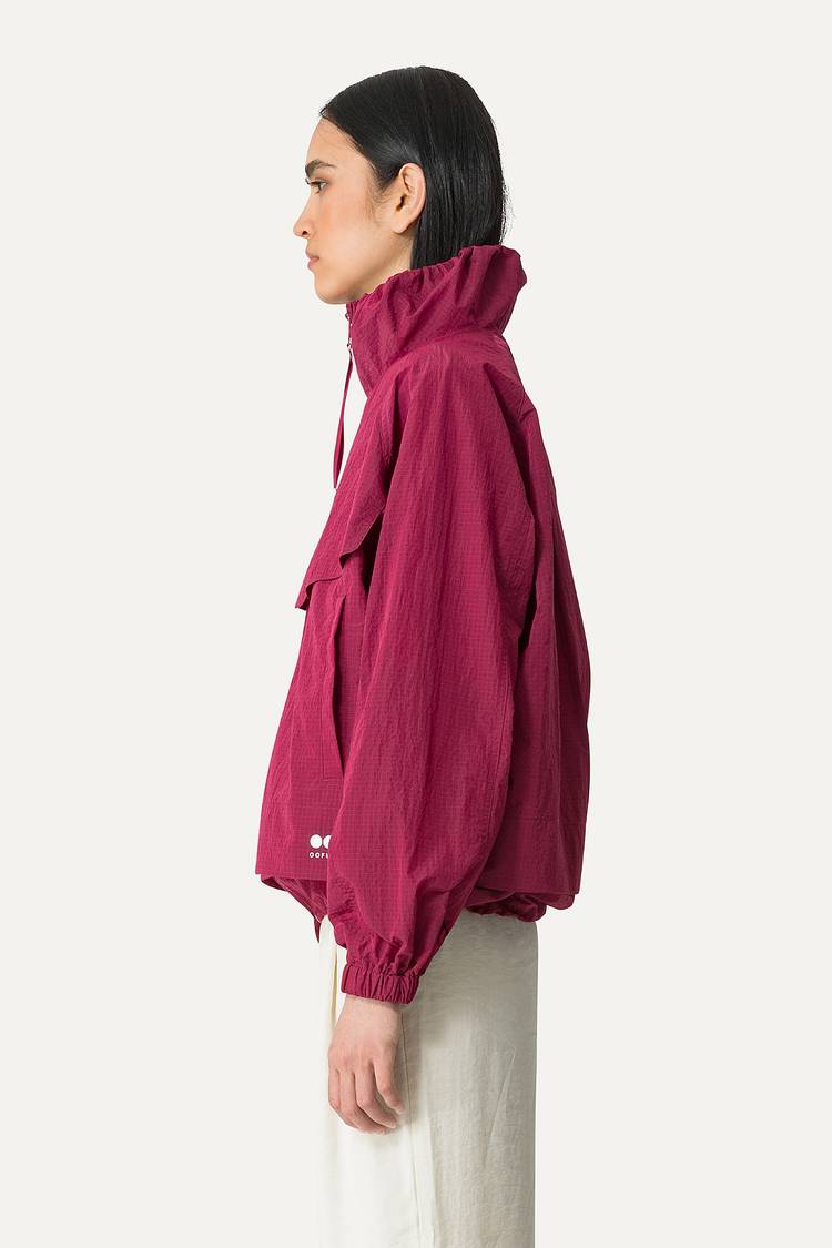Oof Wear GIACCA CORTA IN NYLON RIPSTOP 9217 - BURGUNDI Economico