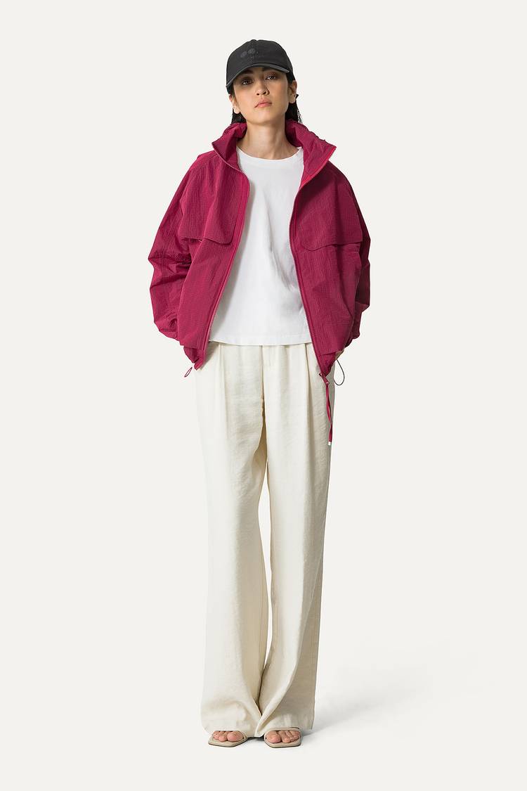 Oof Wear GIACCA CORTA IN NYLON RIPSTOP 9217 - BURGUNDI Economico