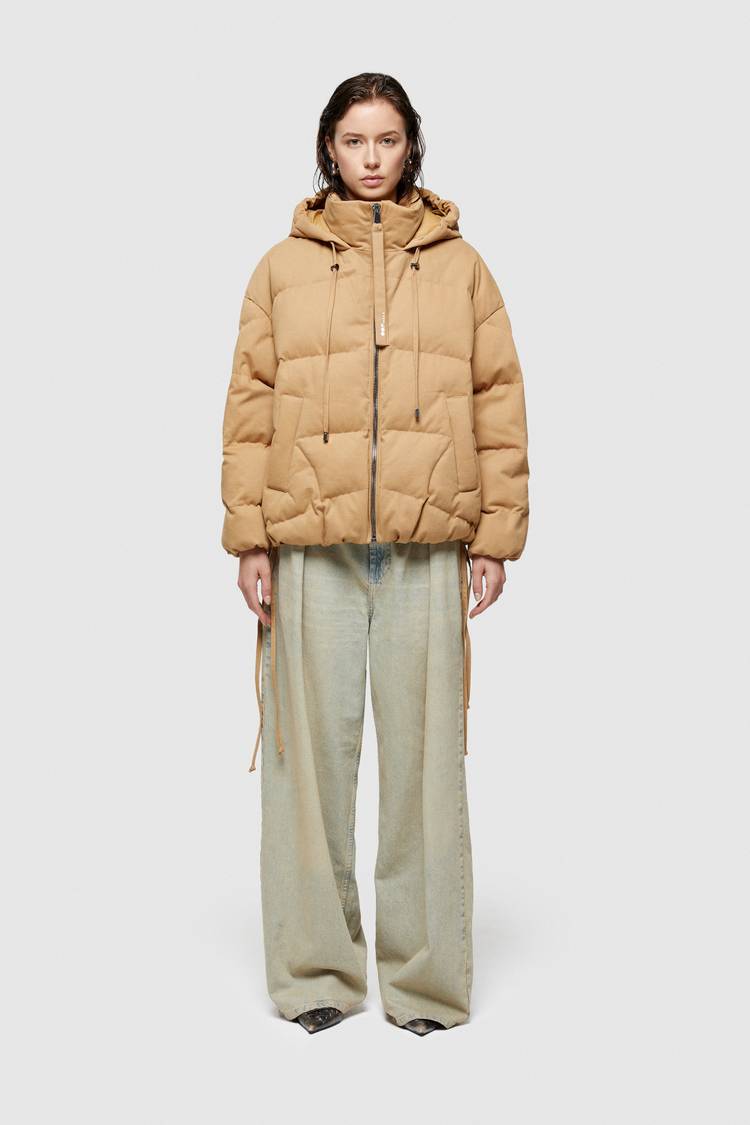 Oof Wear GIACCA CORTA 9242 IN GABARDINA DI COTONE - CORDA Negozio