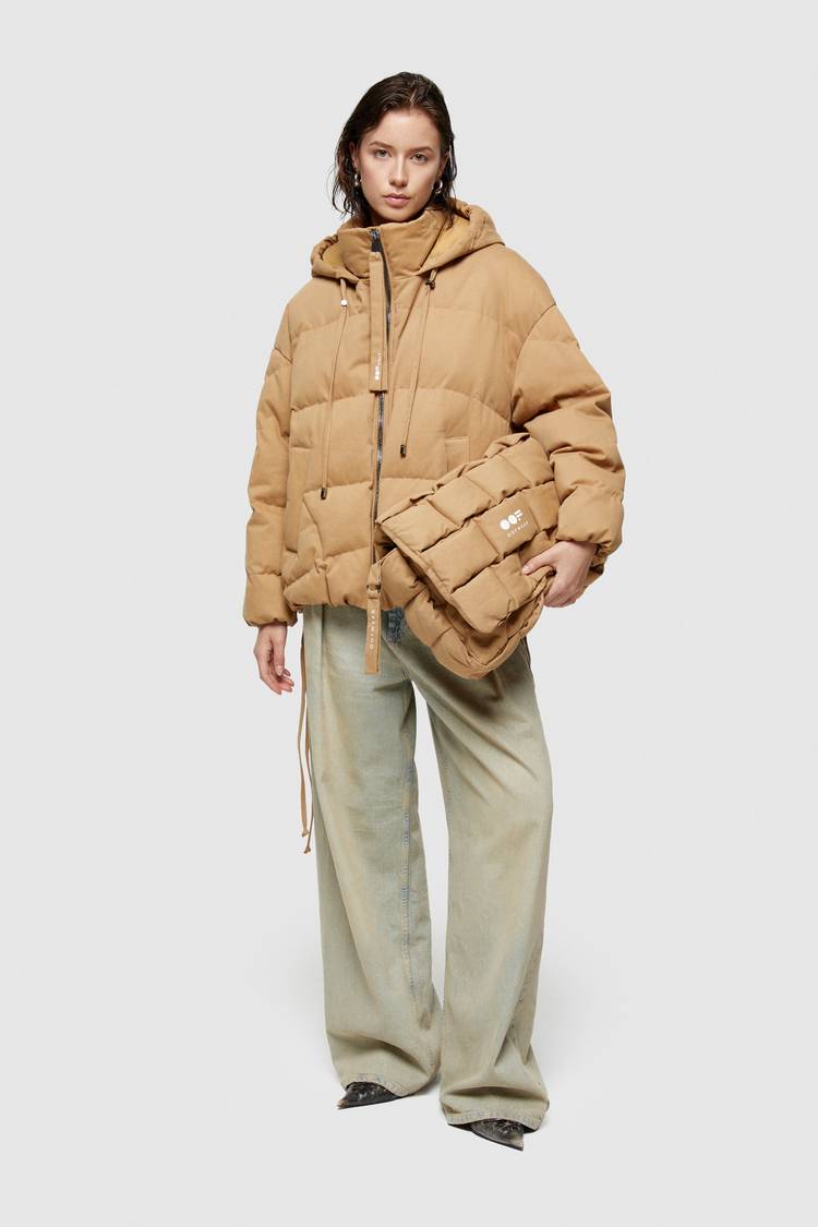 Oof Wear GIACCA CORTA 9242 IN GABARDINA DI COTONE - CORDA Negozio