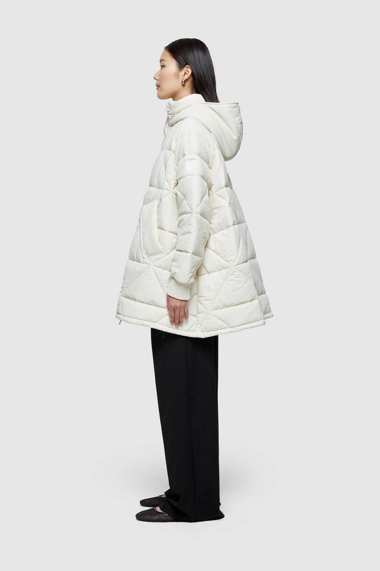 Oof Wear GIACCA 9252 IN NYLON - AVORIO Consegna Veloce