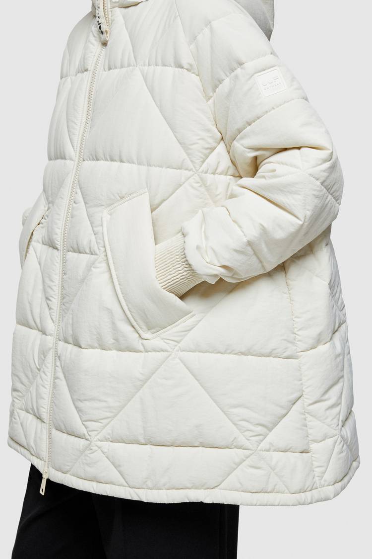 Oof Wear GIACCA 9252 IN NYLON - AVORIO Consegna Veloce